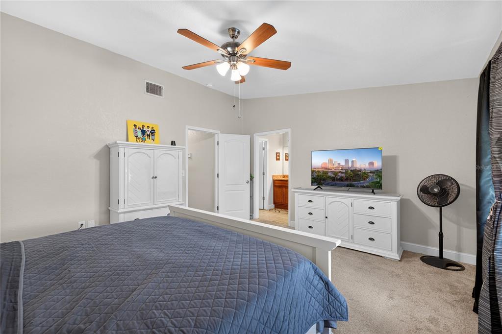 1922 Matthew Court Lakeland, FL 33813 - Photo 18 of 41 a living room with furniture and a flat screen tv