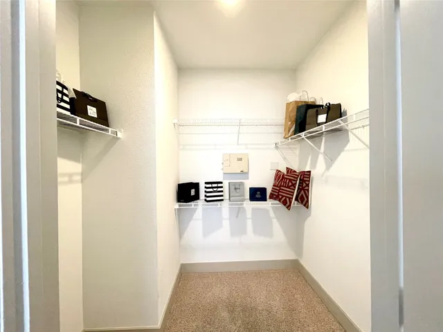 a view of storage and utility room