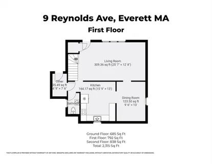 $749,999 | 9 Reynolds Avenue, Everett, MA 02149