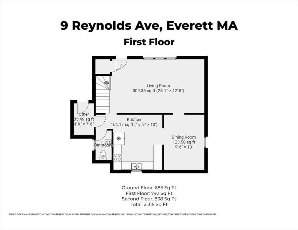 9 Reynolds Avenue Everett, MA 02149 - Photo 33 of 35