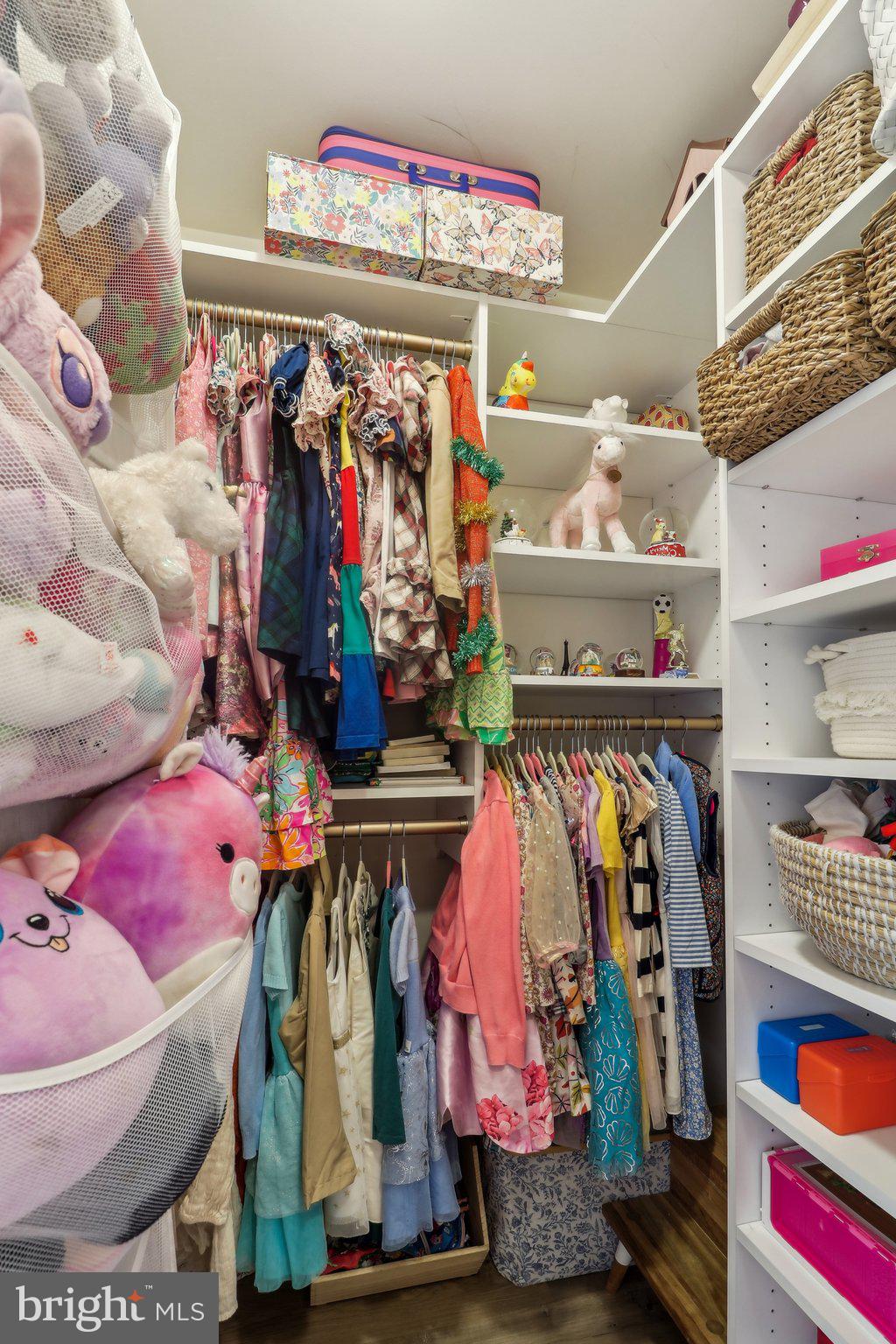 2256 South Glebe Road Arlington, VA 22206 - Photo 46 of 53 a view of walk in closet with clothes