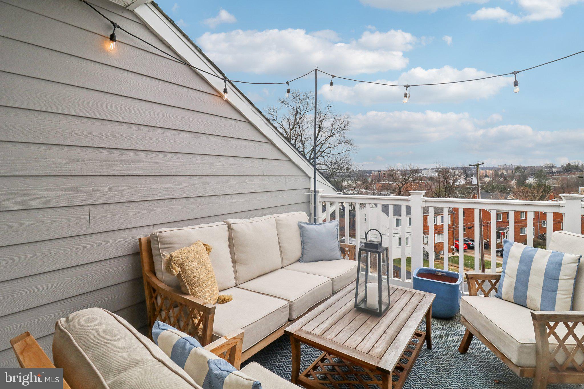 2256 South Glebe Road Arlington, VA 22206 - Photo 47 of 53 a roof deck with couch