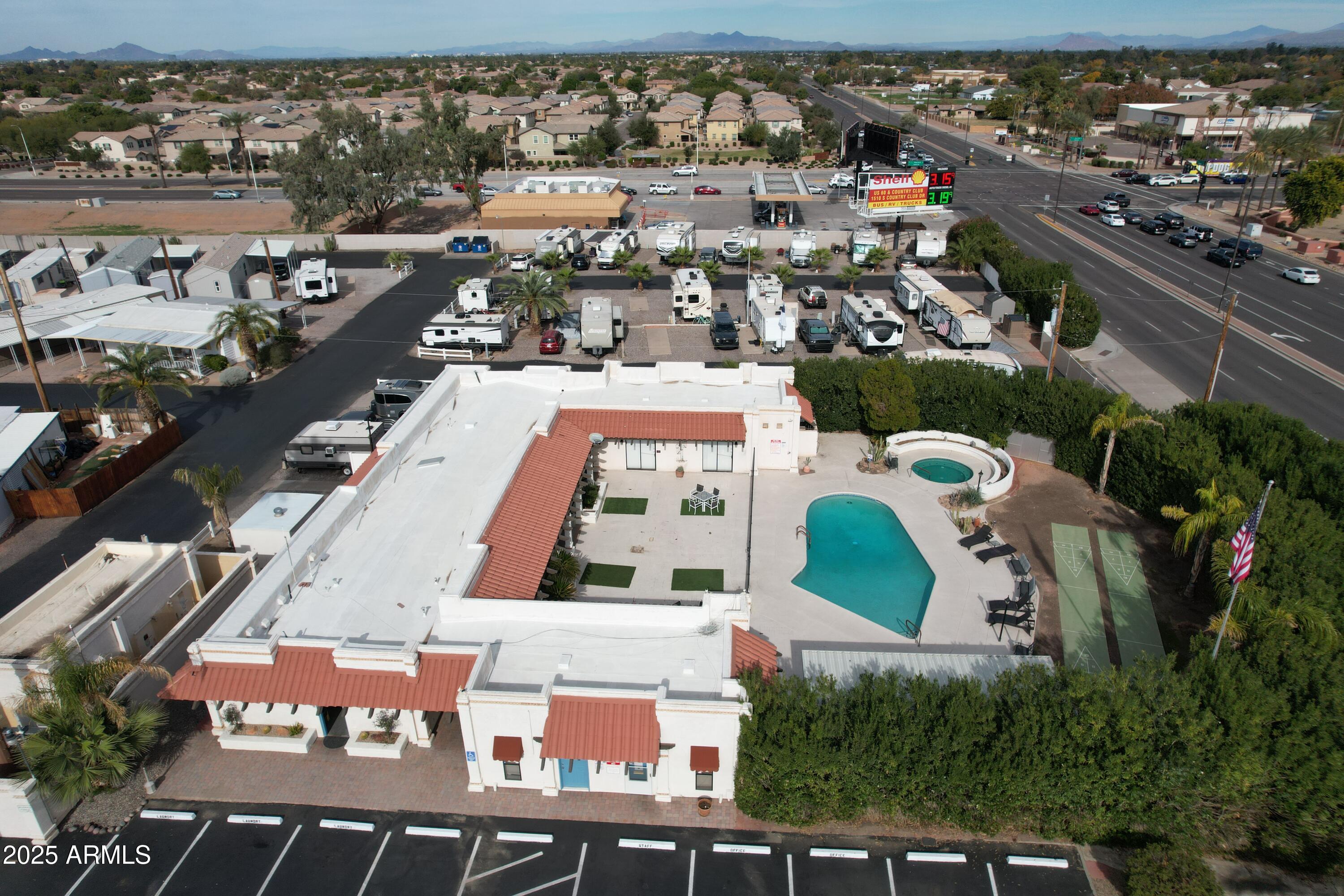 15606 South Gilbert Road, Unit 109 Chandler, AZ 85225 - Photo 41 of 49 an aerial view of a city