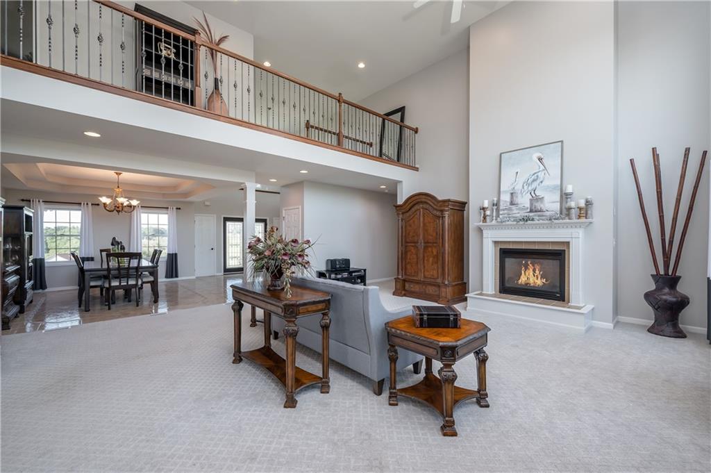 1147 Sarver Road Sarver, PA 16055 - Photo 6 of 19 a living room with furniture and a fireplace