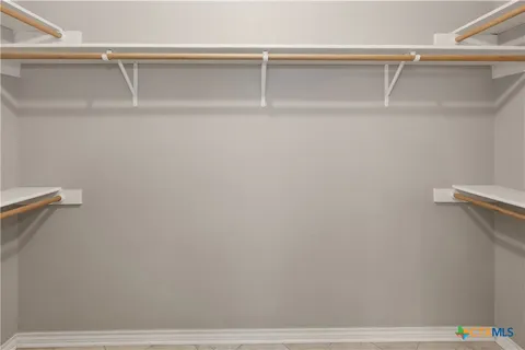 a view of walk in closet