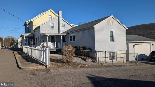 a view of a house with a patio