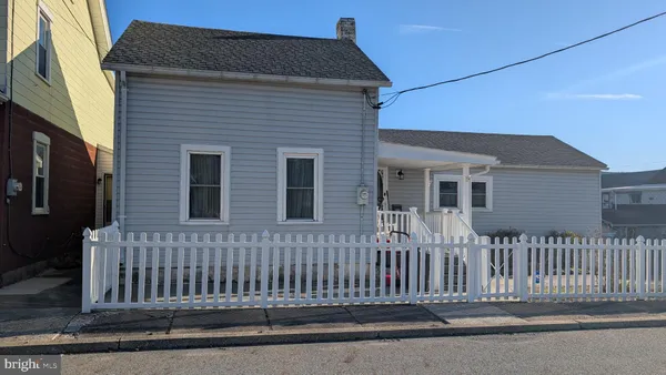 a view of a house with a deck