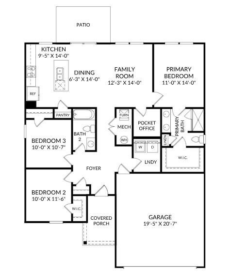 4143 Rising Tide Drive Summerville, SC 29485 - Photo 29 of 29 Lot 1 Julep FLoorplan
