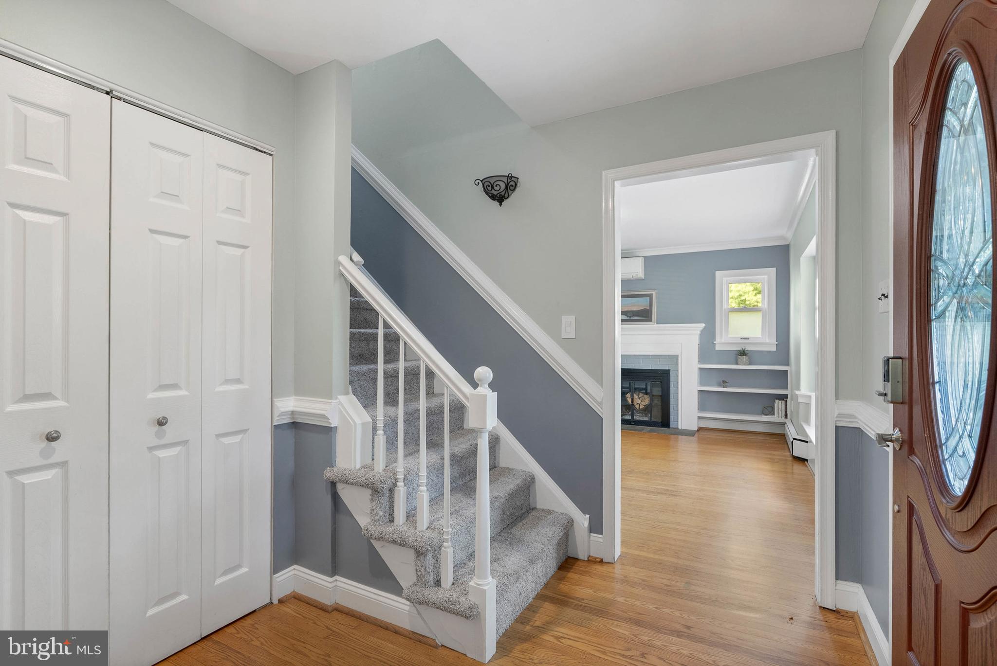 2546 Mansion Road Huntingdon Valley, PA 19006 - Photo 8 of 43 a view of entryway and hall with wooden floor