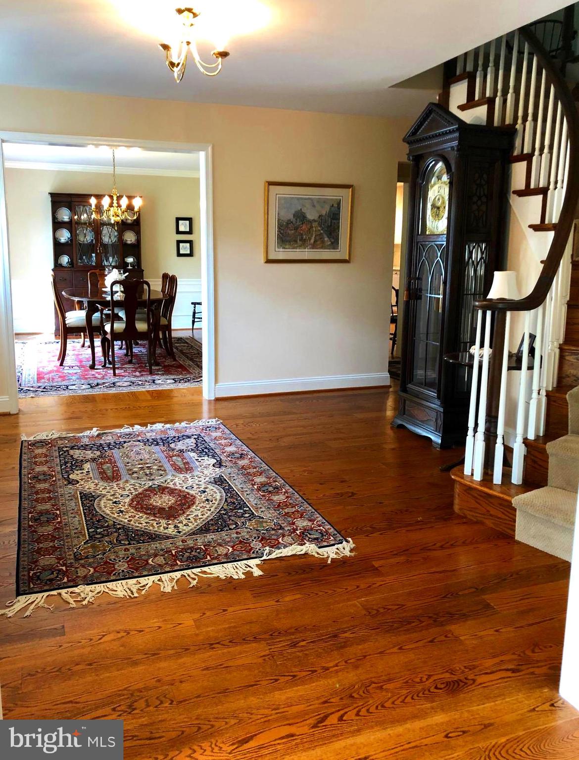 1066 Beaumont Road Berwyn, PA 19312 - Photo 8 of 40 Formal Foyer with curved staircase