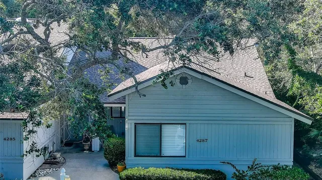 a house with a outdoor space
