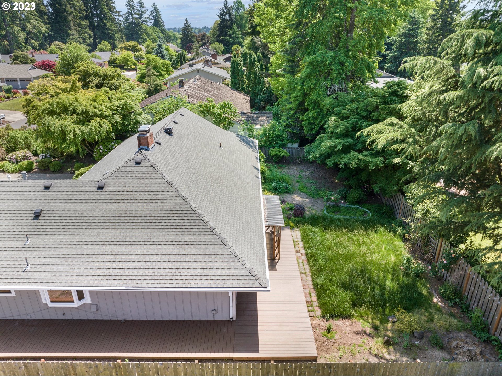 17875 Southwest Shawnee Trail Tualatin, OR 97062 - Photo 38 of 44 a view of a yard with plants