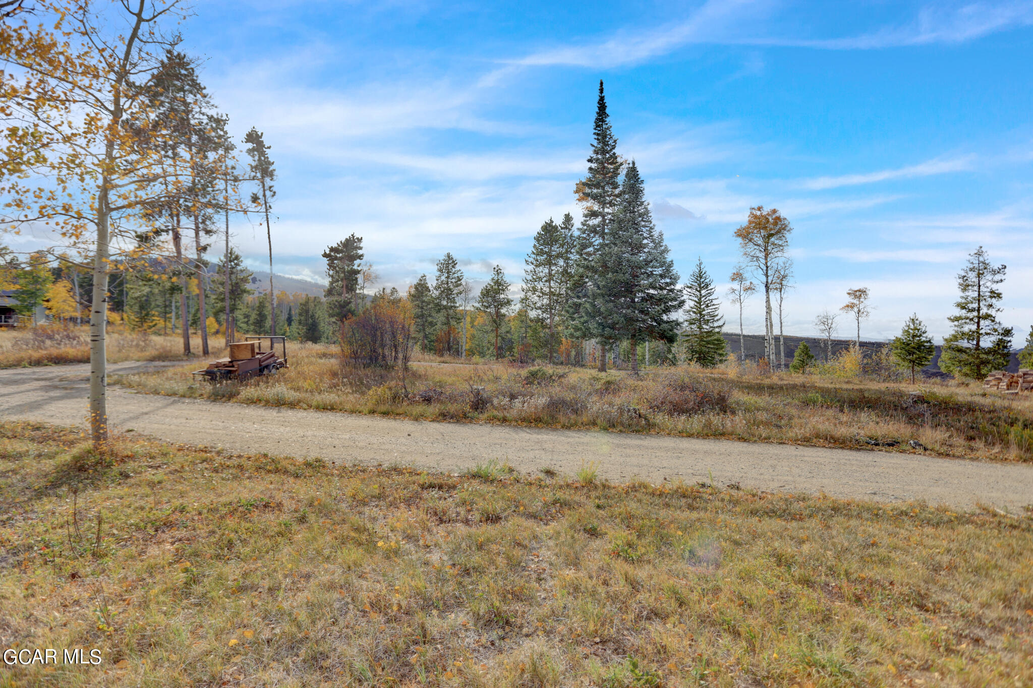 91 3rd Avenue Parshall, CO 80468 - Photo 28 of 48 a view of a dry yard with trees