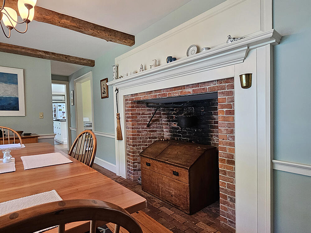 150 Heath Road Bremen, ME 04551 - Photo 36 of 95 Dining Room-2-Fireplace