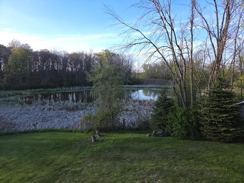 424 Van Buren Road Howards Grove, WI 53083 - Photo 11 of 28 View of pond