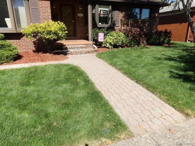 19226 Champaign Road Allen Park, MI 48101 - Photo 3 of 78 03. CHARMING BRICK PAVER FRONT WALKWAYS!