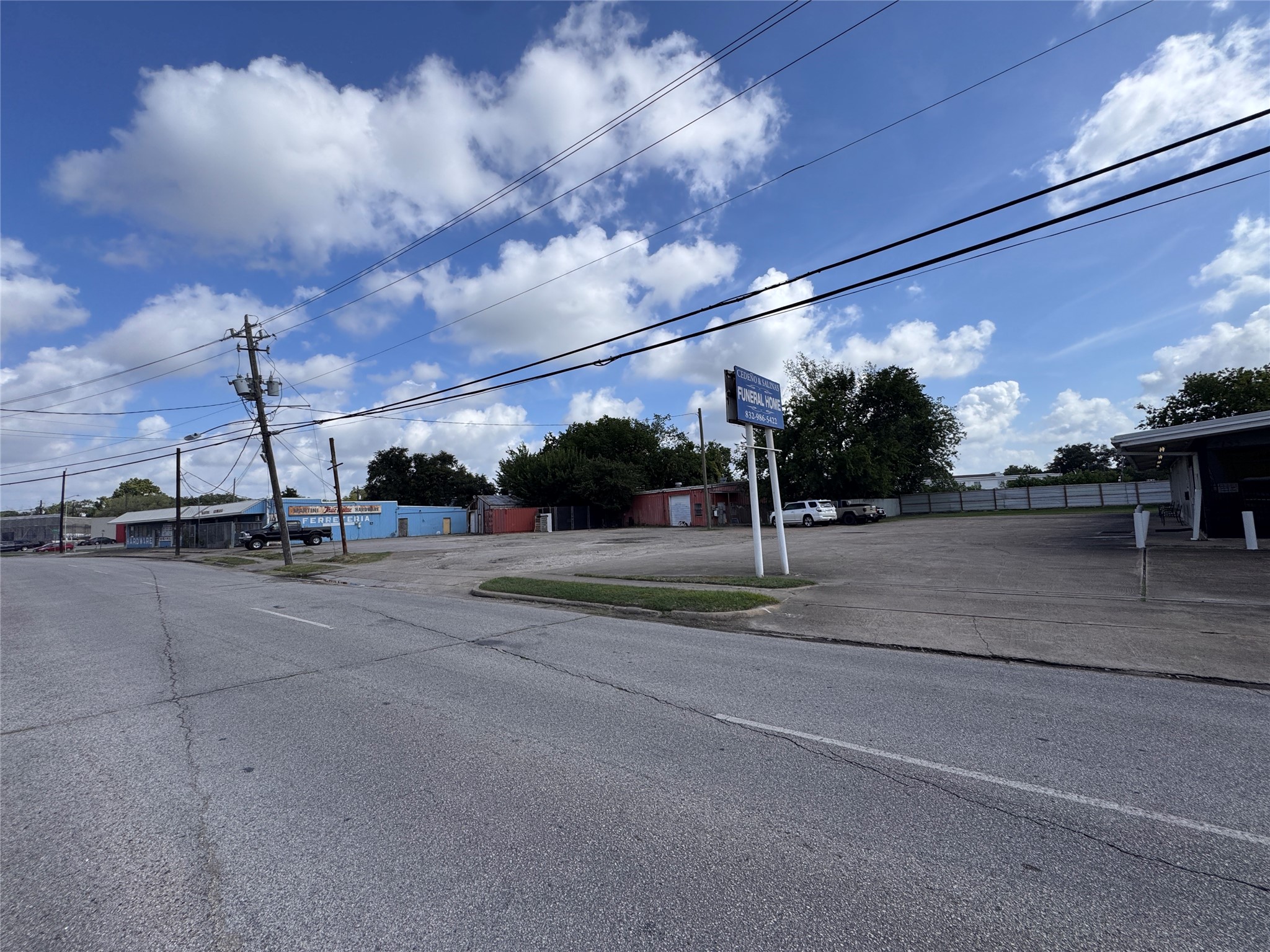 7151 Lawndale Street Houston, TX 77023 - Photo 5 of 13 a view of road with view of city