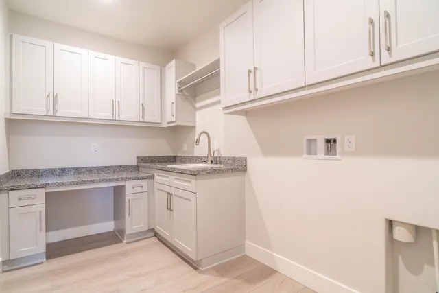 a view of a building stairs