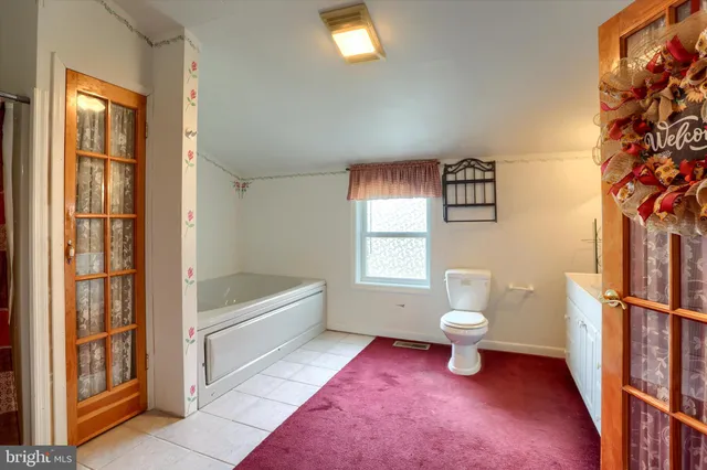 a bathroom with a sink a toilet and a bathtub