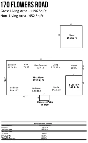$179,900 | 170 Flowers Road, Mount Olive, NC 28365