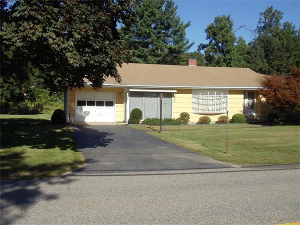 86 Greenwich Road Ware, MA 01082 - Photo 12 of 15 front view of a house with a yard