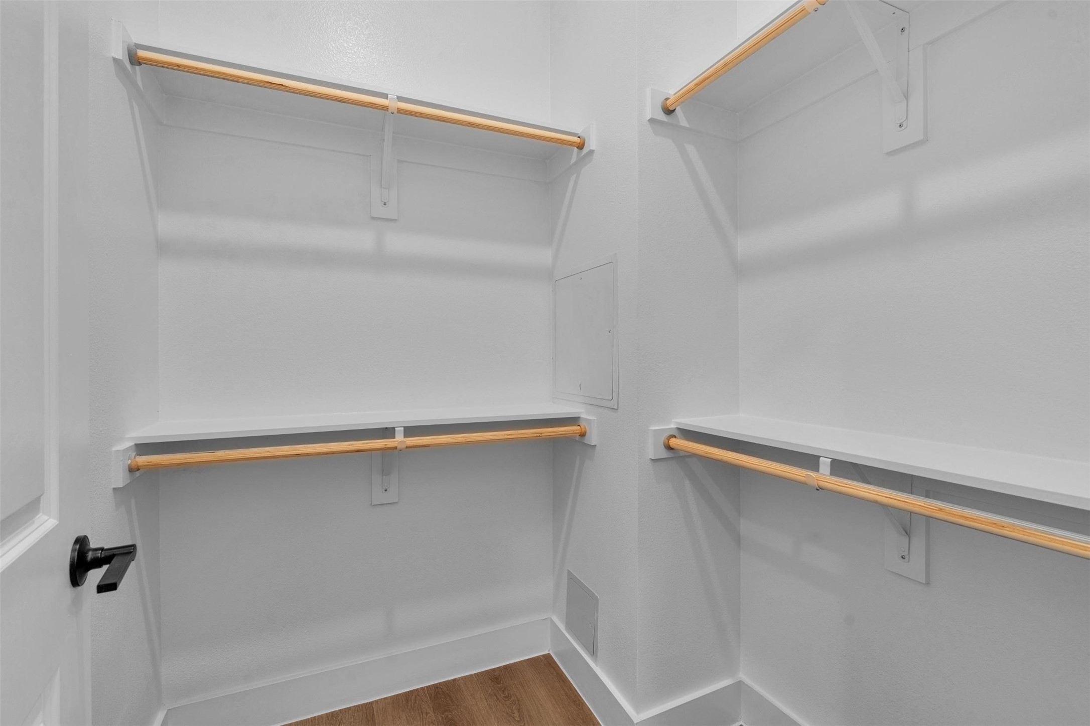 1412 A Izzy Lane Little Elm, TX 75068 - Photo 21 of 38 a view of small space with racks on the wall