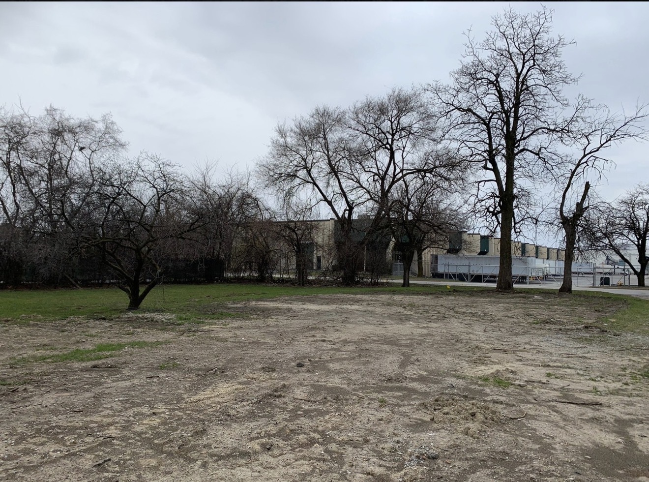 a fire hydrant in middle of a field