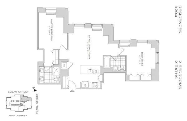 $8,216 | 70 Pine Street, Unit 3204 | Financial District