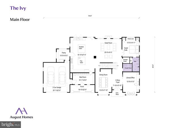 a picture of floor plan