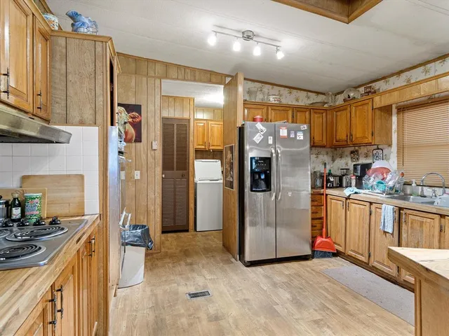 a room with storage and utility