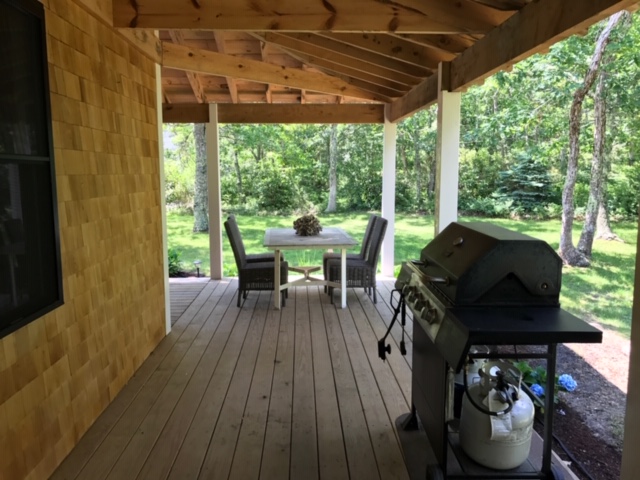 95 Whalers Walk Edgartown, MA 02539 - Photo 5 of 33 a view of a patio on the deck
