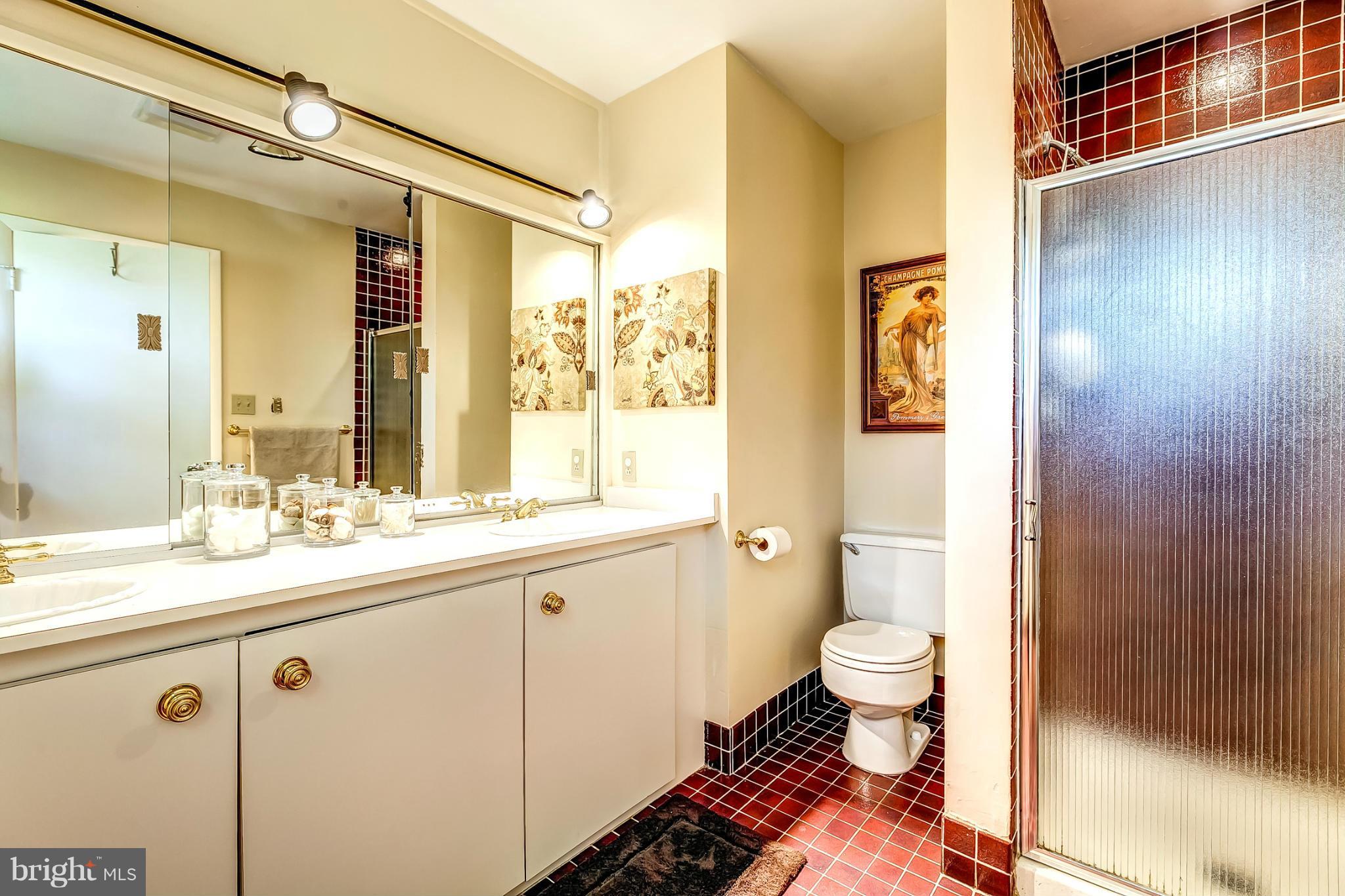2104 Burdock Road Baltimore, MD 21209 - Photo 16 of 30 Master Bath with Double Vanities