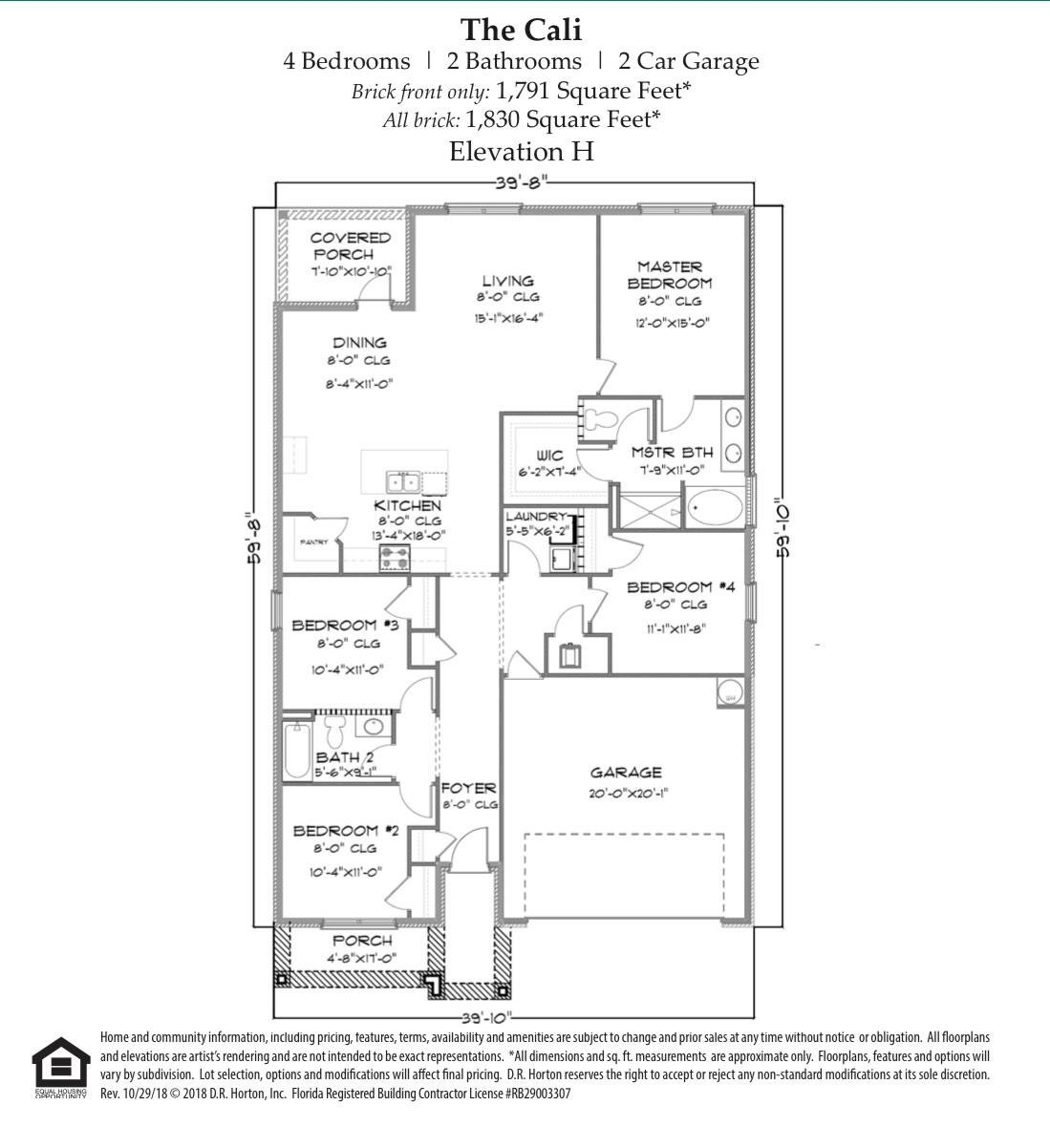 10324 Brodick Loop Daphne, AL 36527 - Photo 33 of 33 Floor Plan