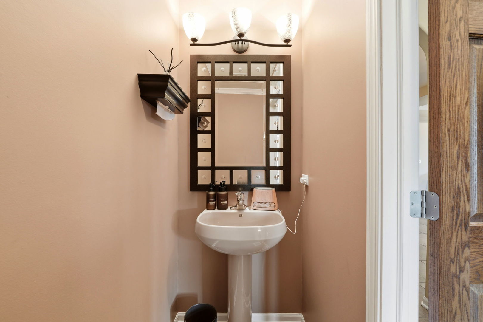 1406 Rue Paris Place Inverness, IL 60067 - Photo 16 of 35 a bathroom with a sink and a mirror