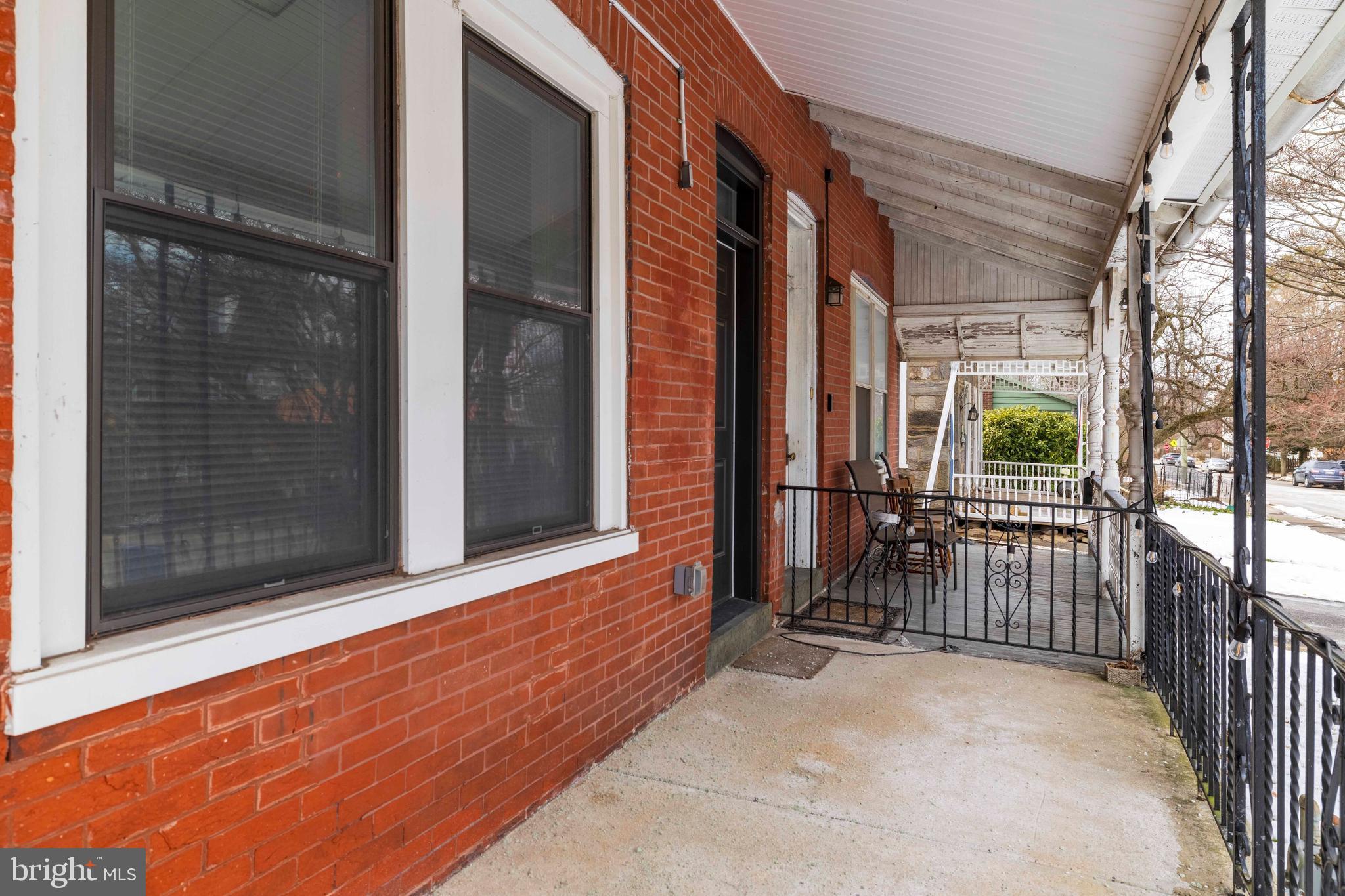 606 Summit Avenue Jenkintown, PA 19046 - Photo 2 of 27 a view of porch with two chairs and a large window