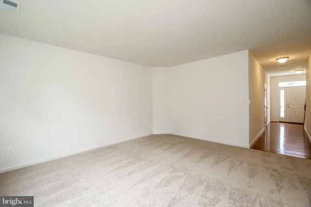 a view of empty room