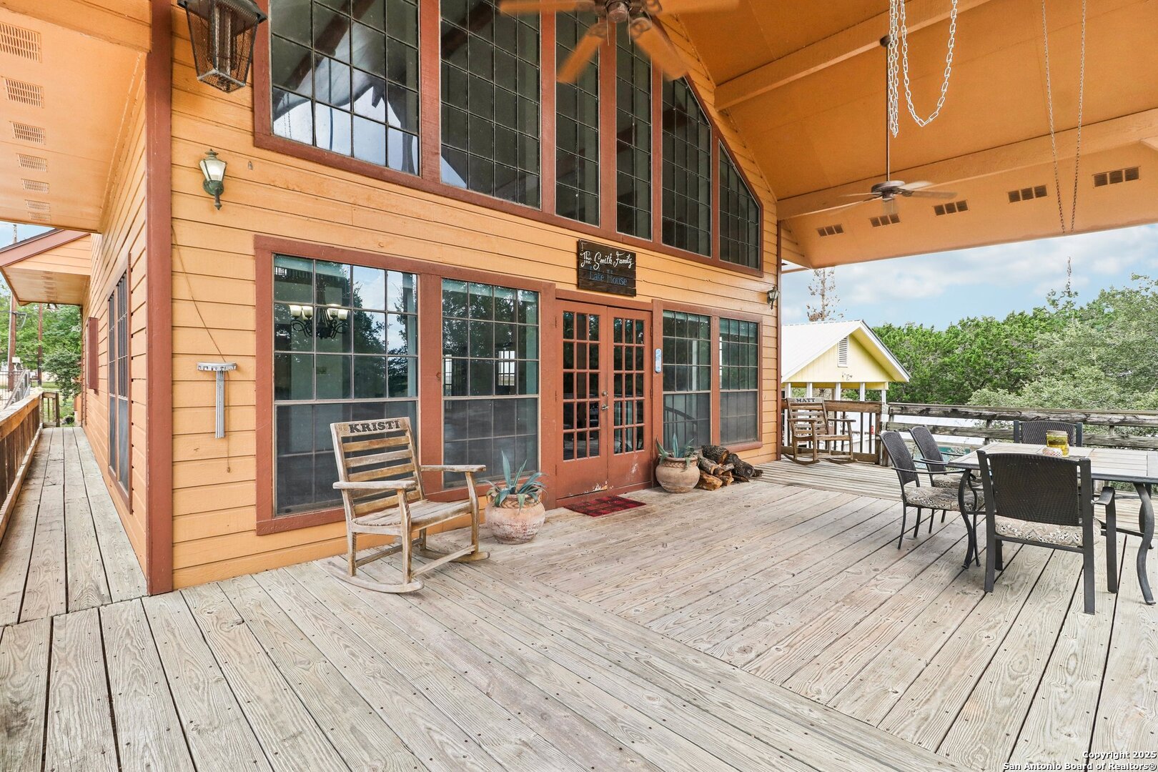 1551 Pebble Beach Road Lakehills, TX 78063 - Photo 2 of 46 a house view with a seating space