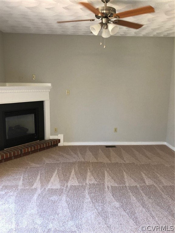 3218 Ludgate Road Chester, VA 23831 - Photo 19 of 34 a view of empty room with a fireplace