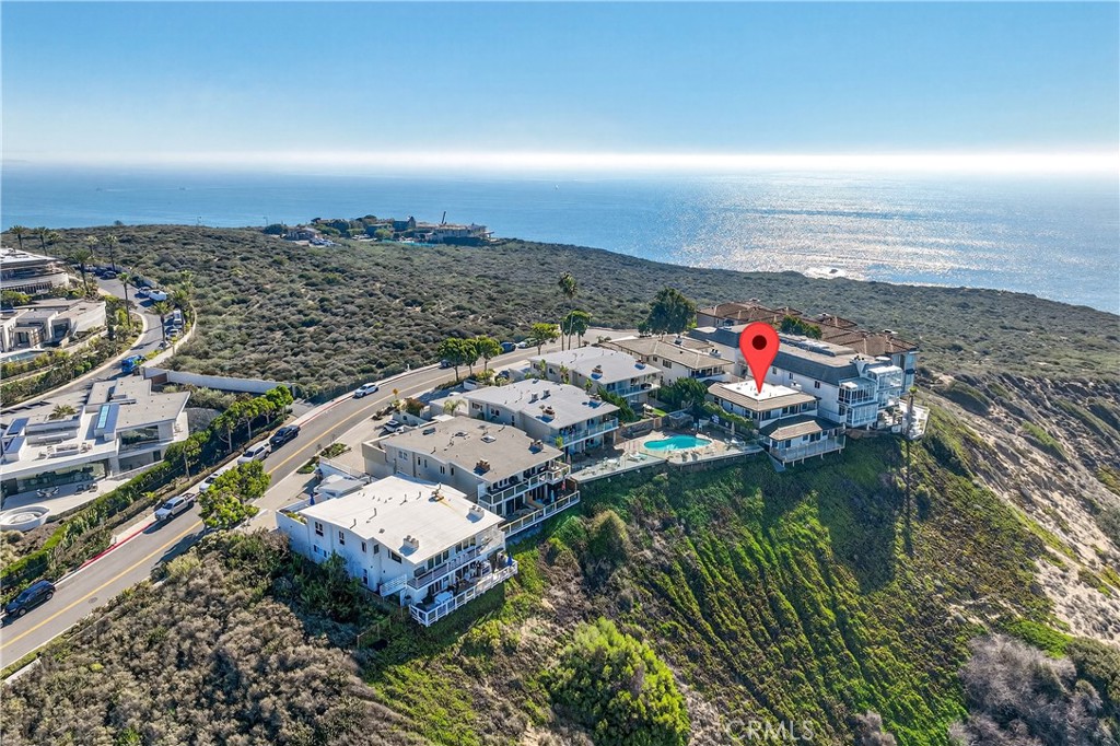 34381 Dana Strand Road, Unit 2 Dana Point, CA 92629 - Photo 17 of 42 an aerial view of a house with a lake view
