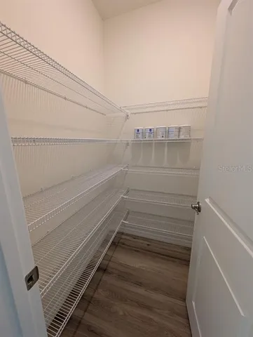 a view of walk in closet