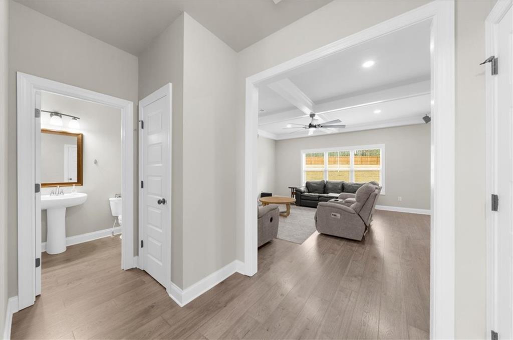 182 Bella Drive Monroe, GA 30655 - Photo 12 of 63 a view of living room with furniture and windows