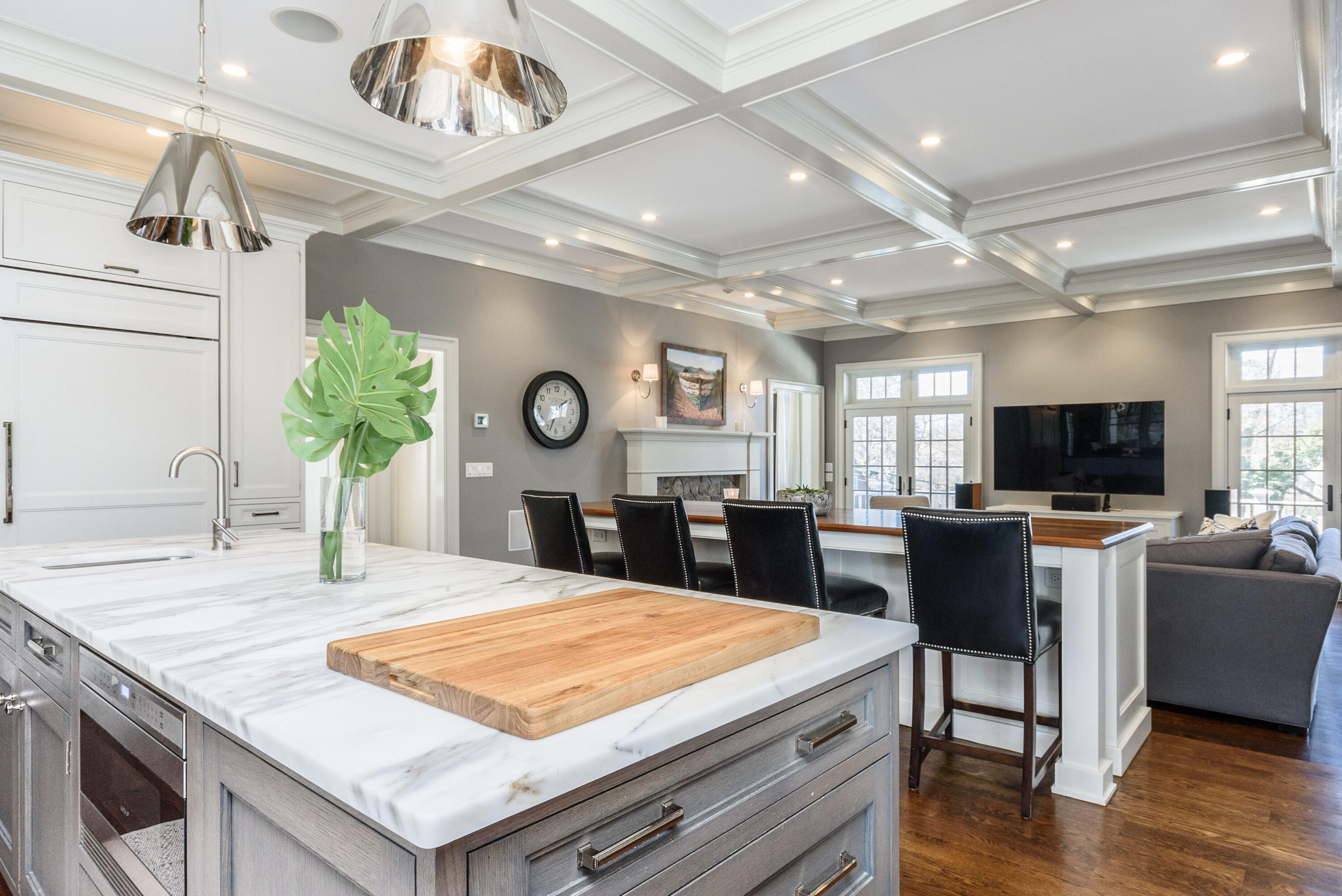 80 Goodwives River Road Darien, CT 06820 - Photo 19 of 57 a room with pool table and windows
