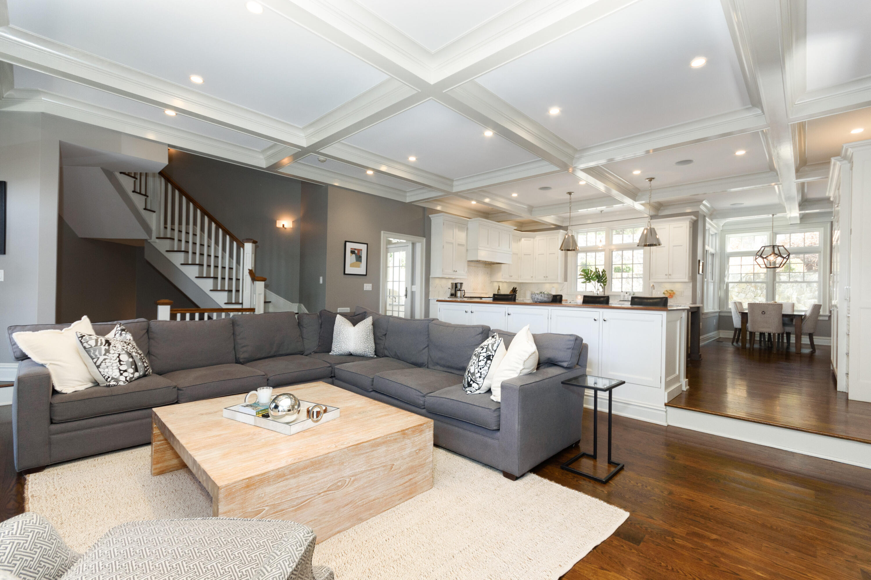 80 Goodwives River Road Darien, CT 06820 - Photo 21 of 57 a living room with furniture and a wooden floor