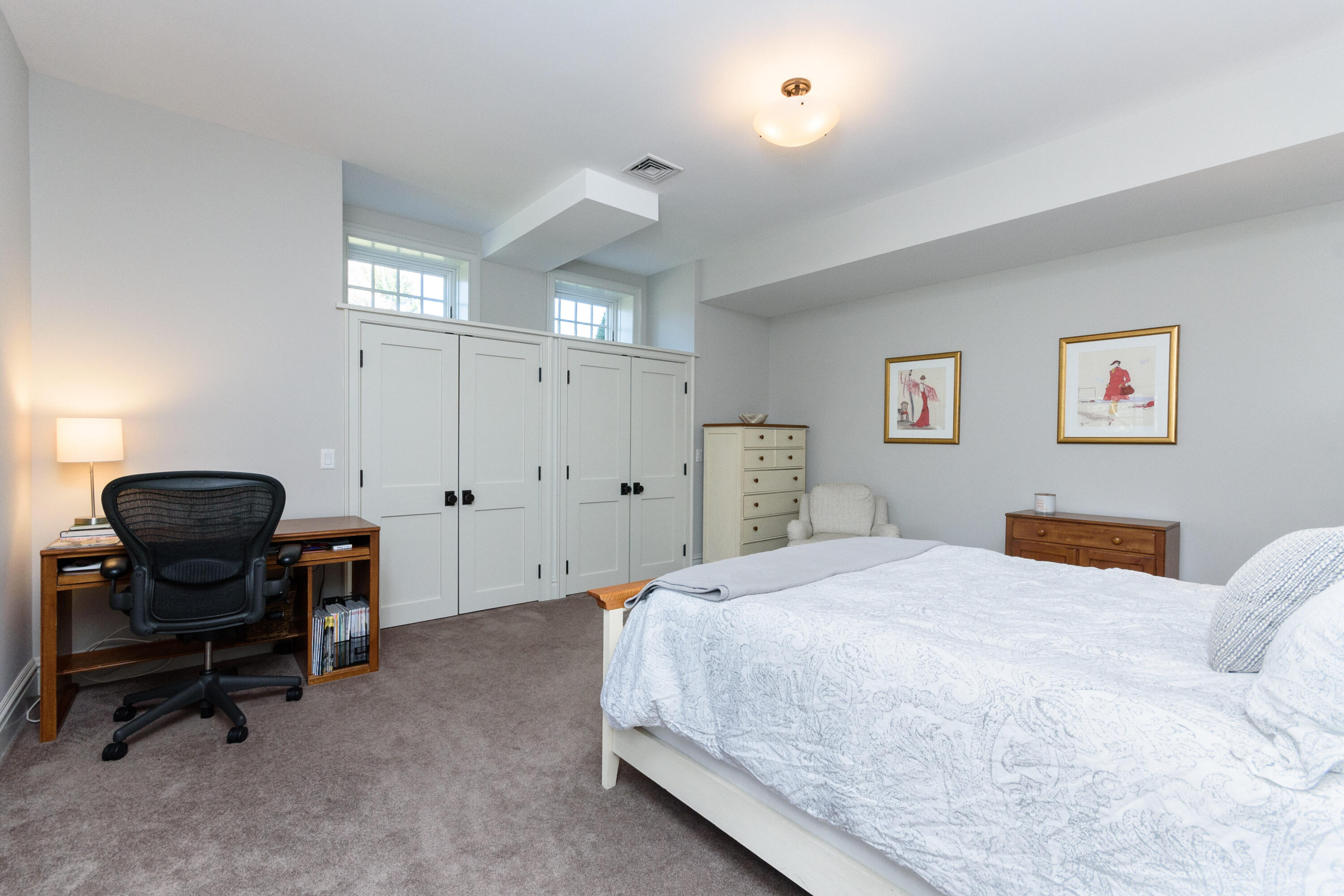 80 Goodwives River Road Darien, CT 06820 - Photo 46 of 57 a bedroom with a bed and furniture