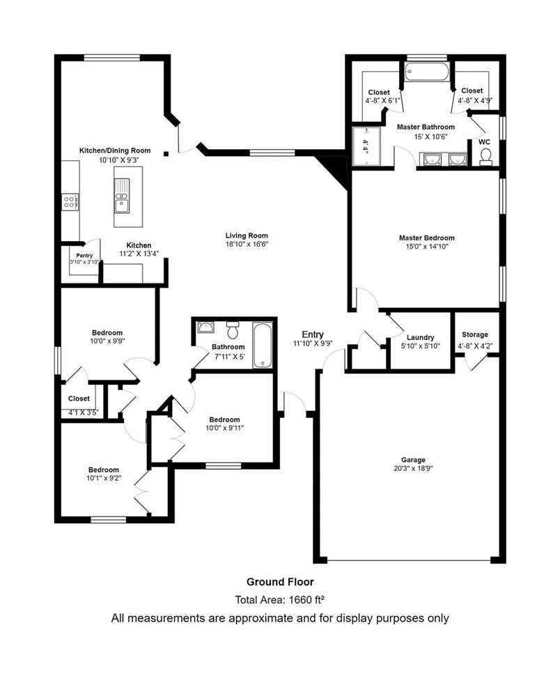 1808 Farmer Street Pea Ridge, AR 72751 - Photo 24 of 24 Floor plan