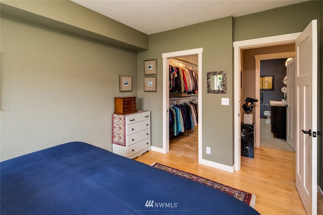 710 Fieldston Road Bellingham, WA 98225 - Photo 20 of 27 a view of a bedroom with wooden floor