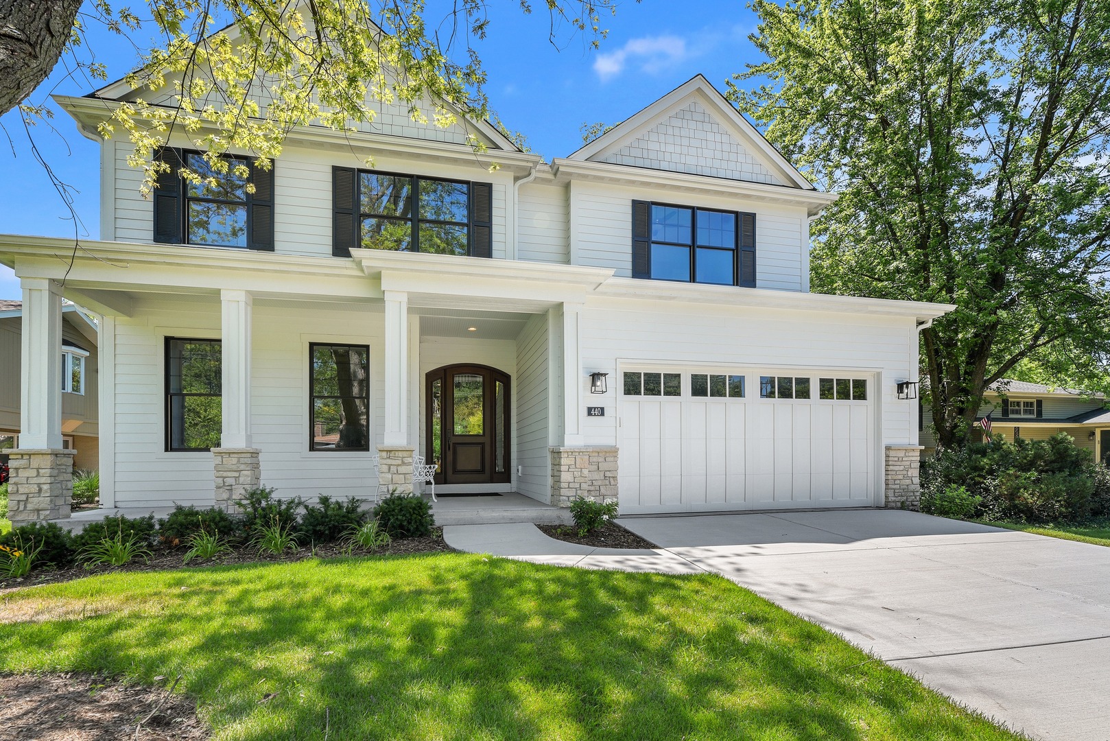 440 West Gartner Road Naperville, IL 60540 - Photo 1 of 22 front view of a house with a garden