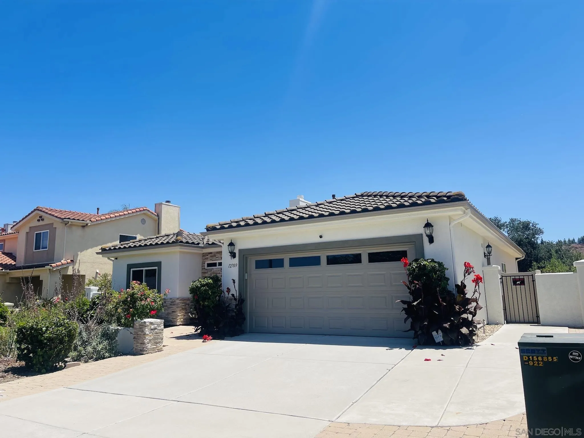 12709 Oak Knoll Road Poway, CA 92064 - Photo 2 of 36 a view of a house with a outdoor space