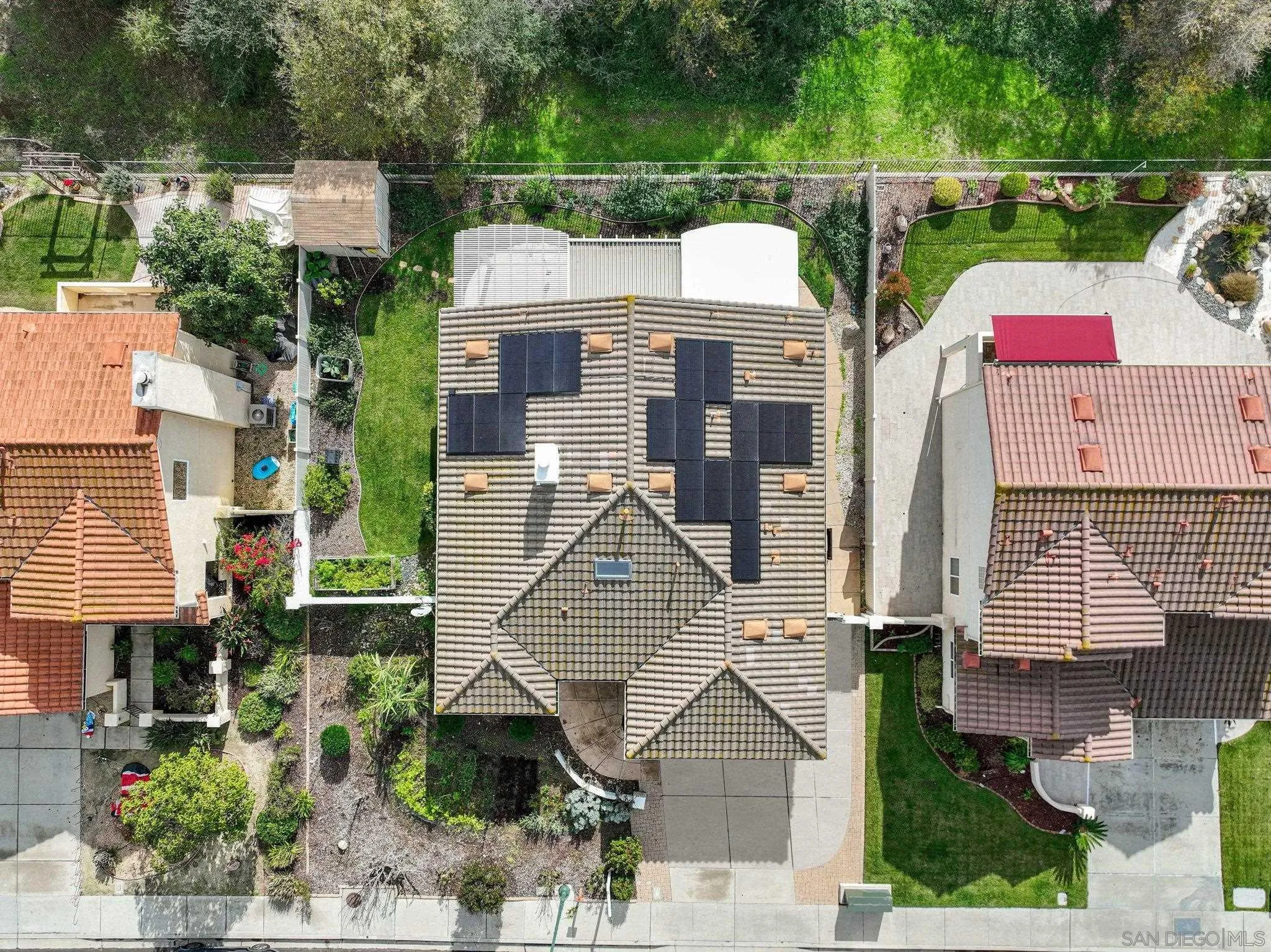 12709 Oak Knoll Road Poway, CA 92064 - Photo 30 of 36 an aerial view of a house