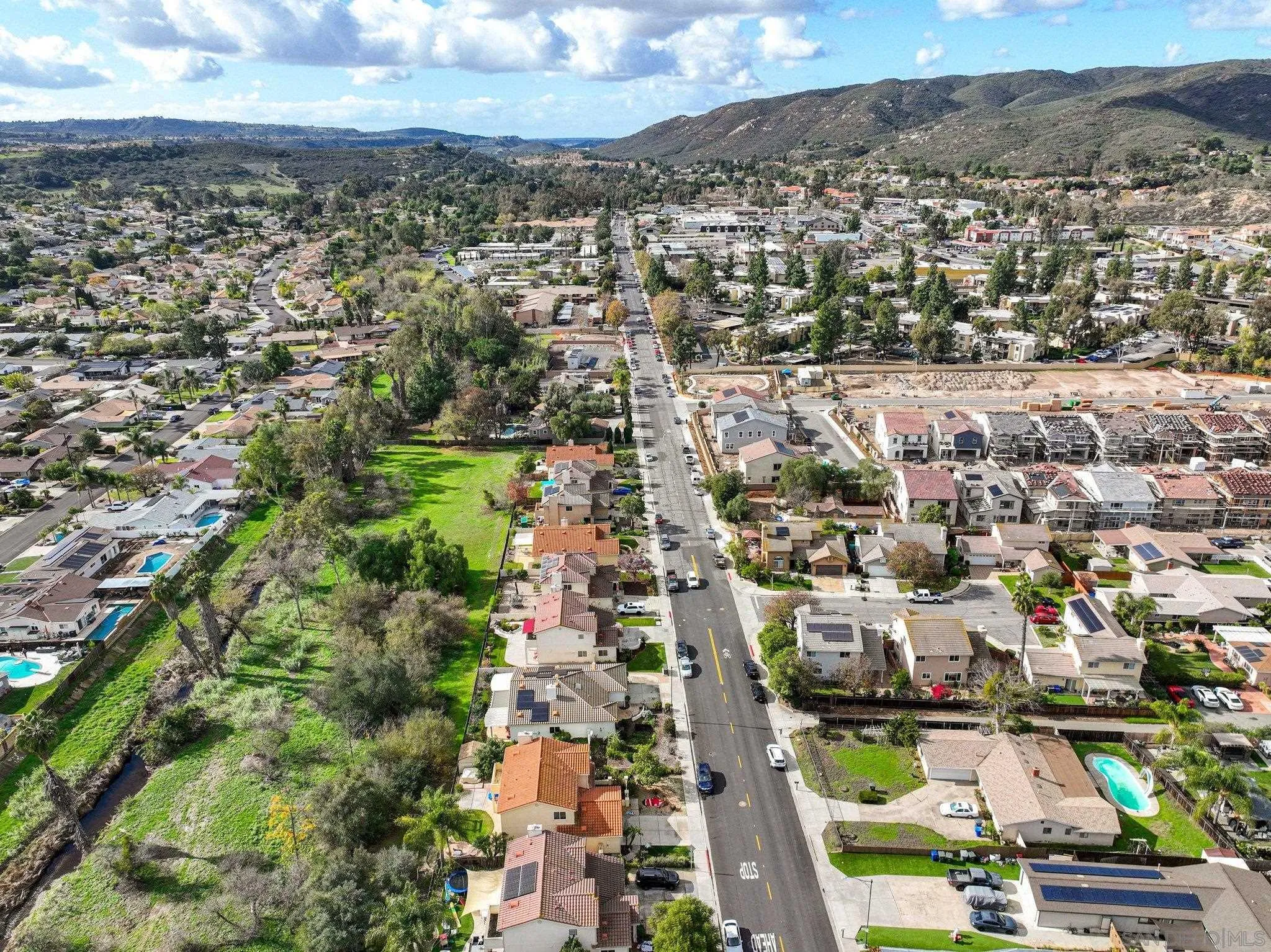 12709 Oak Knoll Road Poway, CA 92064 - Photo 35 of 36 an aerial view of residential building and trees